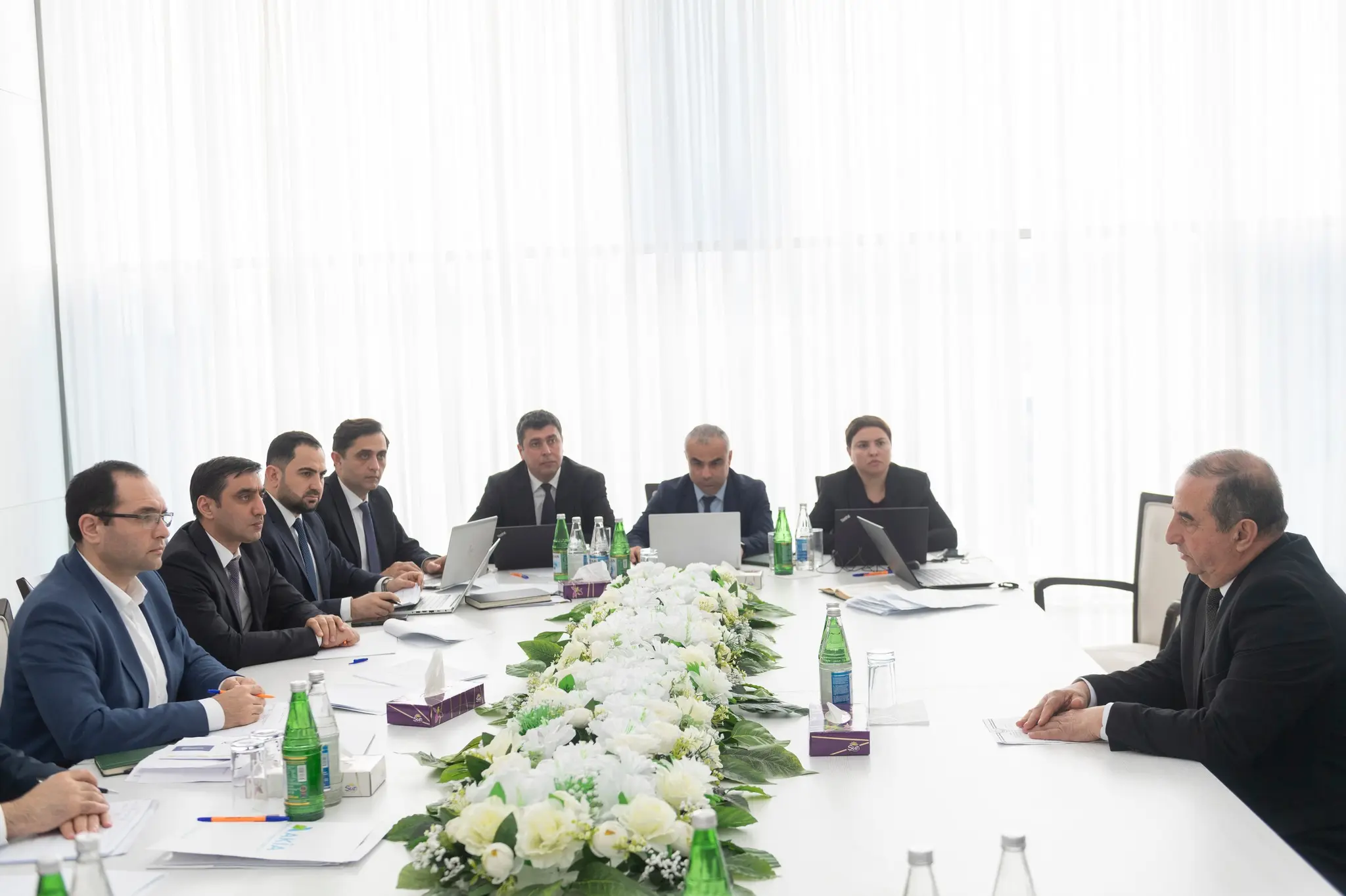 Nazir Məcnun Məmmədov Ağdamda vətəndaşları qəbul edib