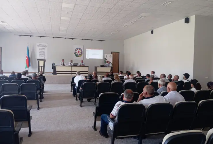 Cəbrayılın Horovlu kəndində sakinlər üçün növbəti aqrar təlimlərə başlanılıb