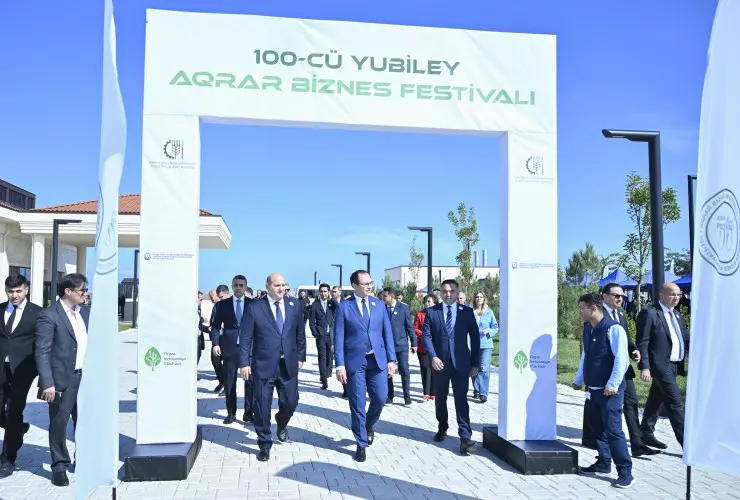 Ağdam rayonunda 100-cü Yubiley Aqrar Biznes Festivalı keçirilib
