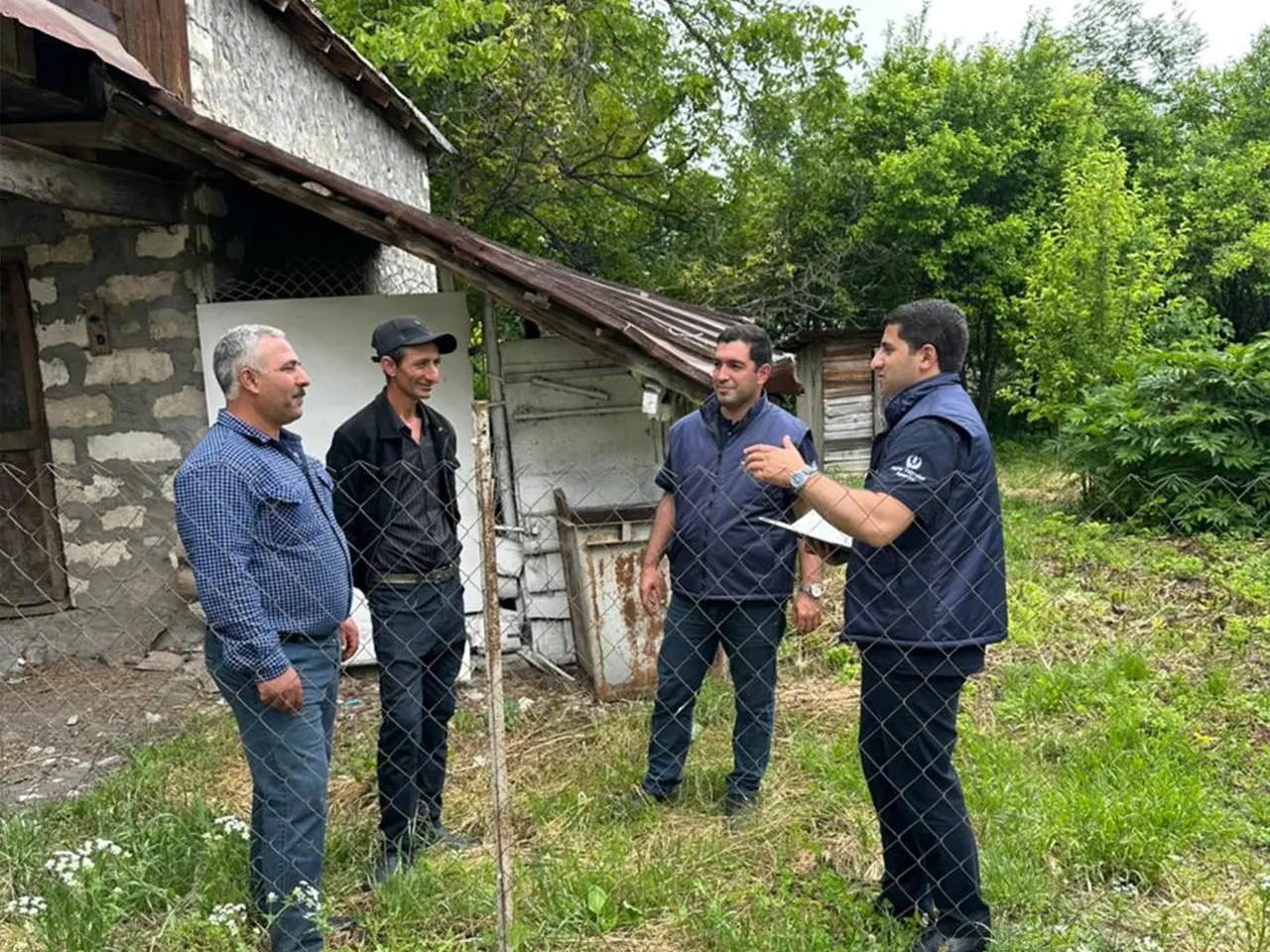 İşğaldan azad olunmuş ərazilərdə aqrar sahənin inkişafı ilə bağlı sakinlərlə görüş keçirilib